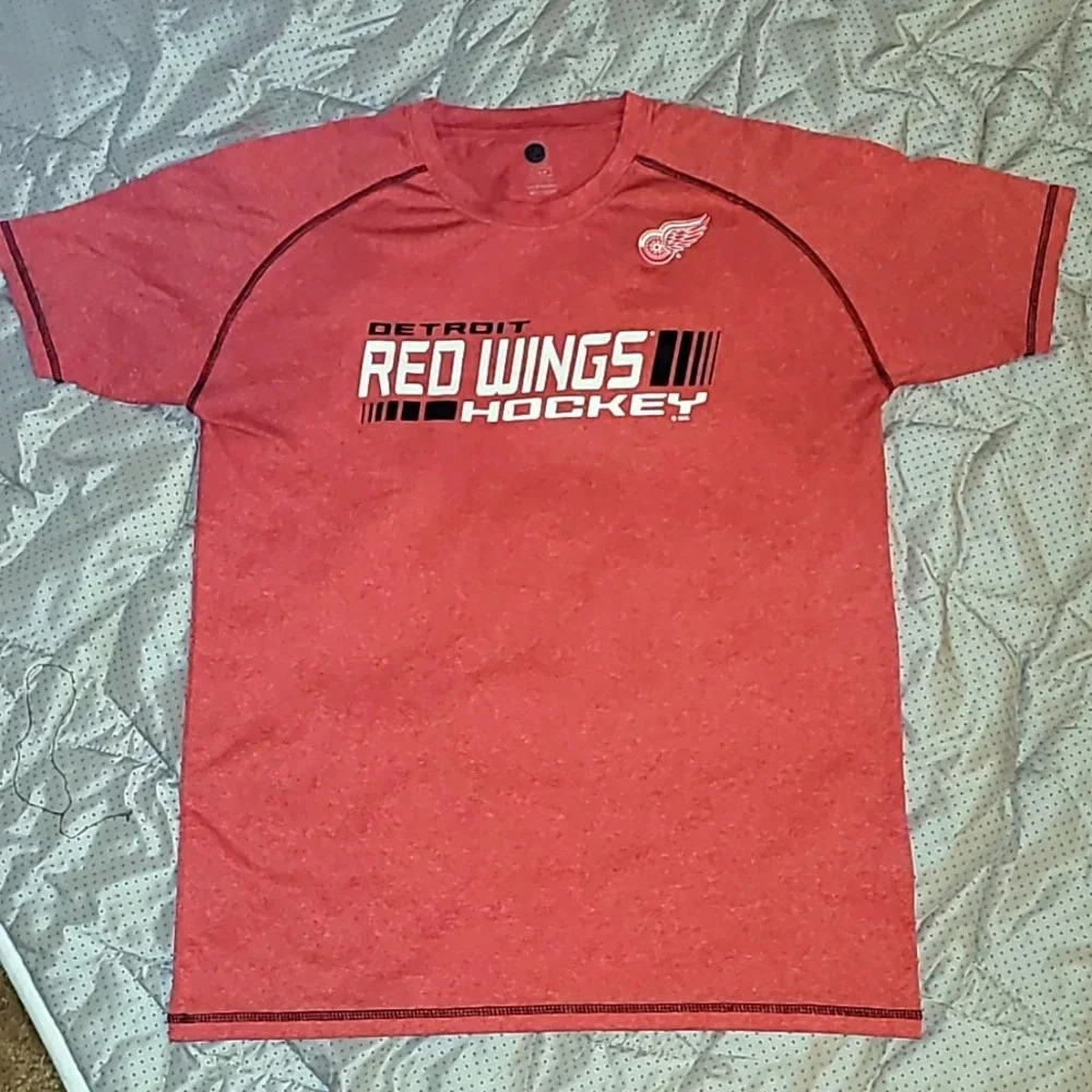 Detroit Red Wings NHL men's size large LOT E15
